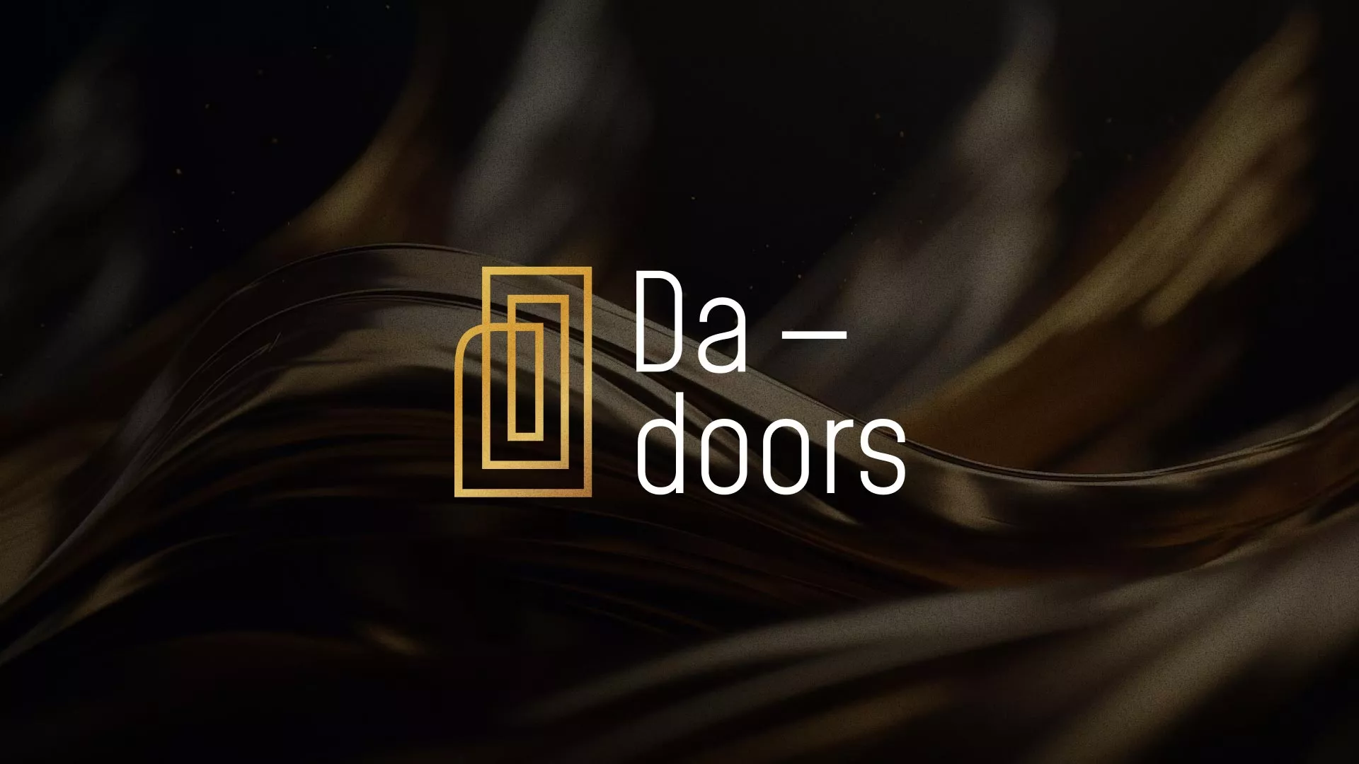 Разработка логотипа для компании «DA-DOORS» в Верхнем Тагиле